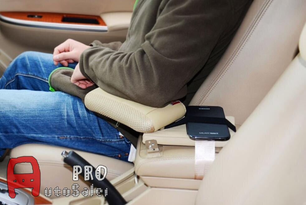 Caja de almacenamiento de apoyabrazos de consola central Codera para Ford Everest mustung f150 2005 negro gris Beige