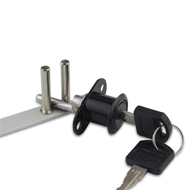 3 stk / parti legering tre kædelåse dørskab postkasse skuffeskab sikkerhed møbler låse med nøgler hardware