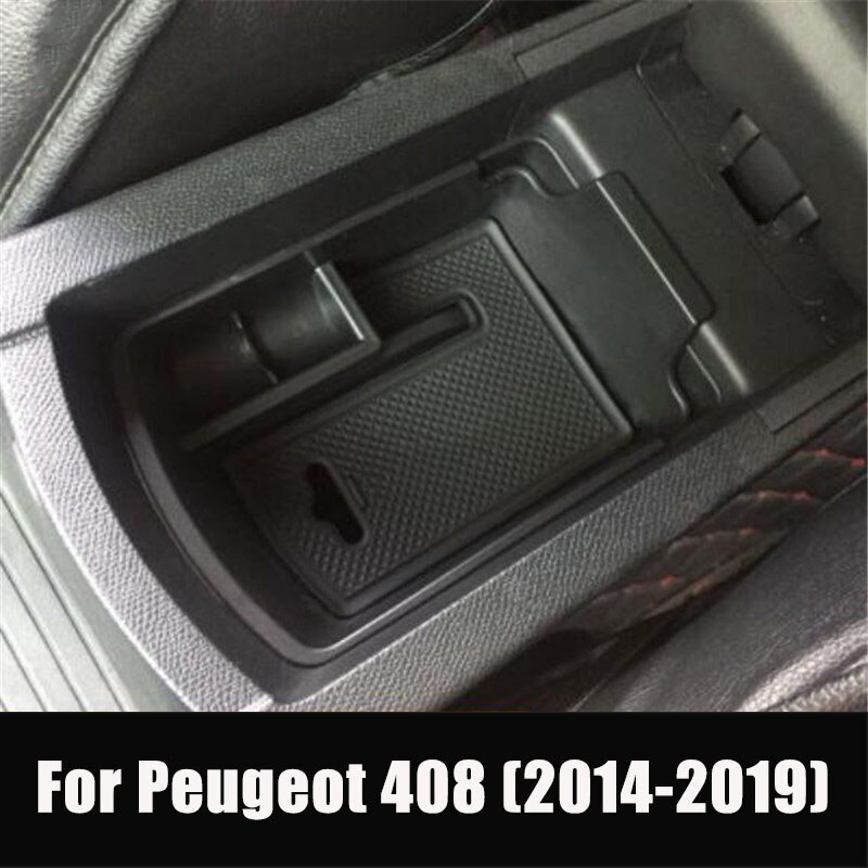 Accoudoir Central de voiture modifié, boîte de rangement, plateau, boîte à gants, palette pour Peugeot 308 408 3008 4008 5008 DS7