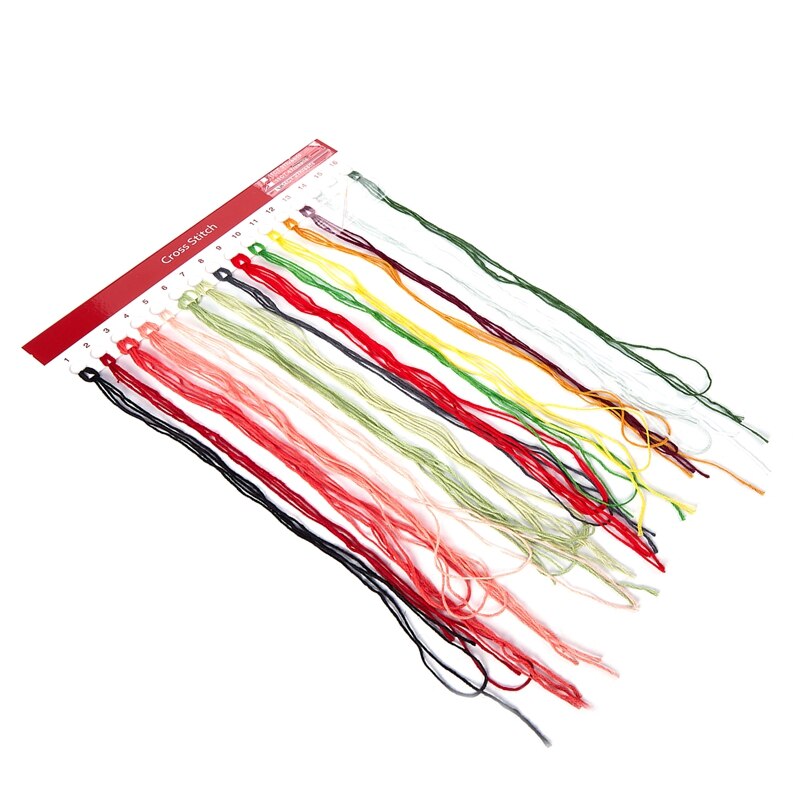 DIY hand-woven cross stitch set embroidery set 14CT flower bee pattern stitch 15 * 19cm home decoration