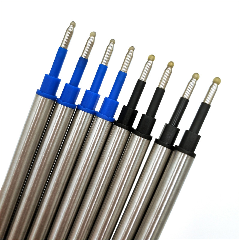 Yushun Brand Ballpoint Metal pen refills 10Pcs per Lot Office &amp; School Supplies Gel Pens Writing Metal Pen Neutral refill