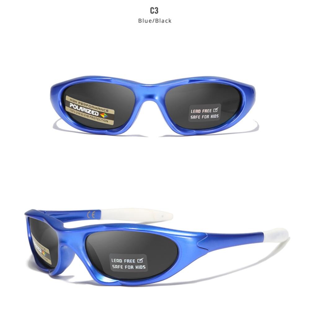 Enfants lunettes de soleil polarisées filles garçons lunettes de Sport Cool mignon bébé Silicone sécurité UV400 lunettes de soleil lunettes de soleil