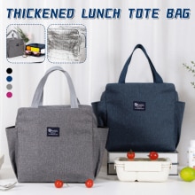 Draagbare Lunch Tas Thermische Geïsoleerde Lunch Box Tote Koeler Handtas Bento Pouch Diner Container School Voedsel Opslag Zakken