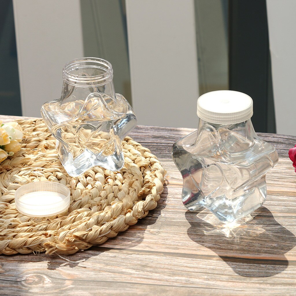 1pc Plastic Star Shaped Bottle Drink Cup Water Wine Bottle Party Home Decor Summer Beach Drink Cup Wedding Bottle