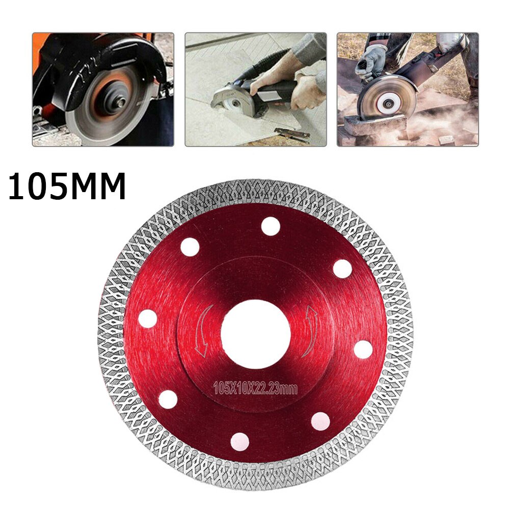 105mm Diamond Saw Blades Diamond Cutting Disc -pressed blade Porcelain Tile Turbo Ultra-Thin Household Tool Parts
