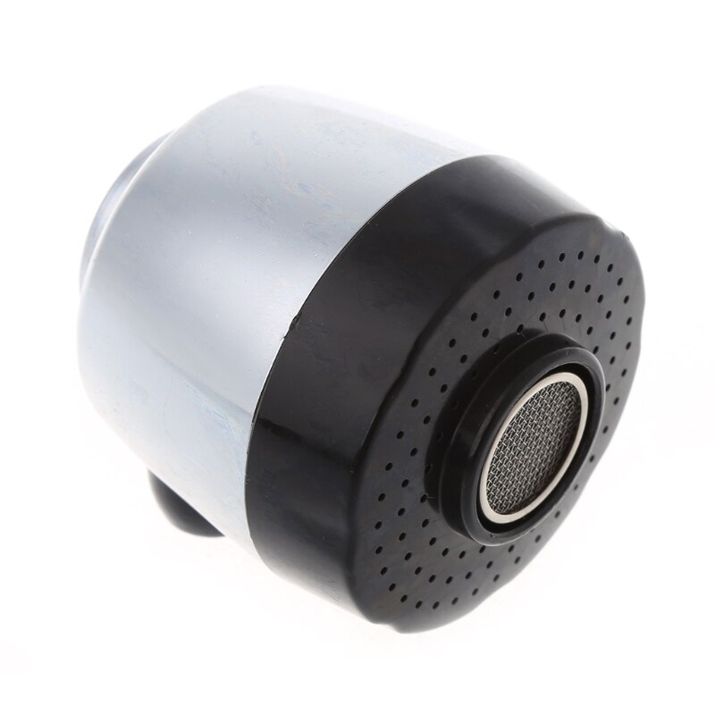 22mm vandhane dyse lufter bobler sprøjte vandbesparende hane filter to tilstande dls homeful: Sort