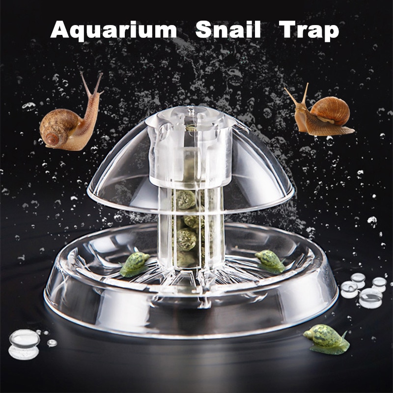 Plastic Aquarium Slak Cleaner Val Water Plant Planarian Worm Vangen Tool Slak Catcher Tool Voor Aquarium Plant Garnalen Vis