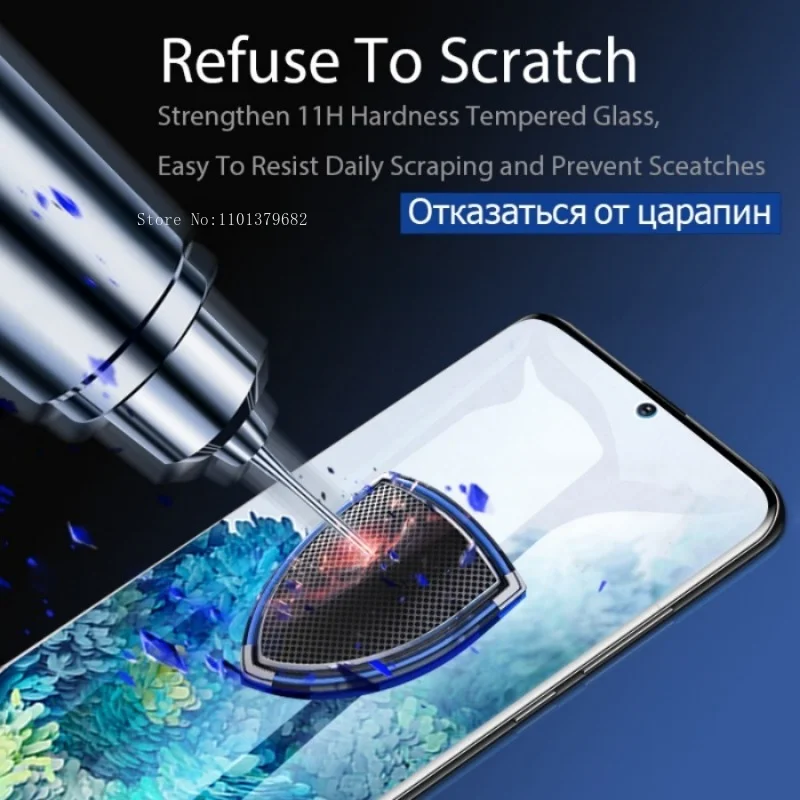 1-2PCSTempered glass for samsung galaxy s10 plus s9 s8 screen protector for Samsung glaxy s20 ultra s10e s10 lite s 20 plus film