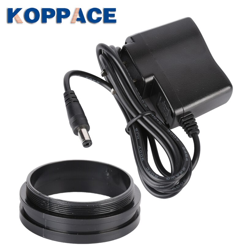 KOPPACE Microscope Adjustable Ring Light LED light Source Stereo Microscope Ring Lamp 144 LED Lamp bead White