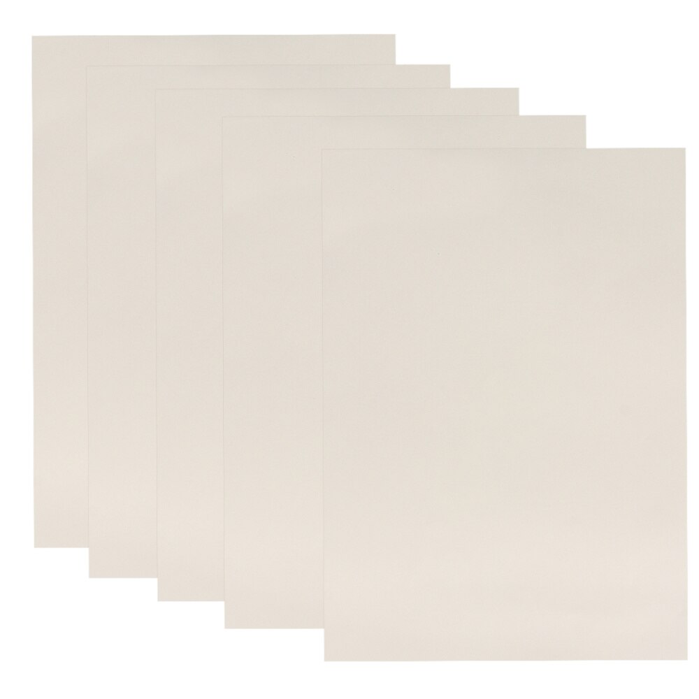 1 Set of 5Pcs Certificate Paper Blank A4 Paper 12K Border Inner Page Paper Core