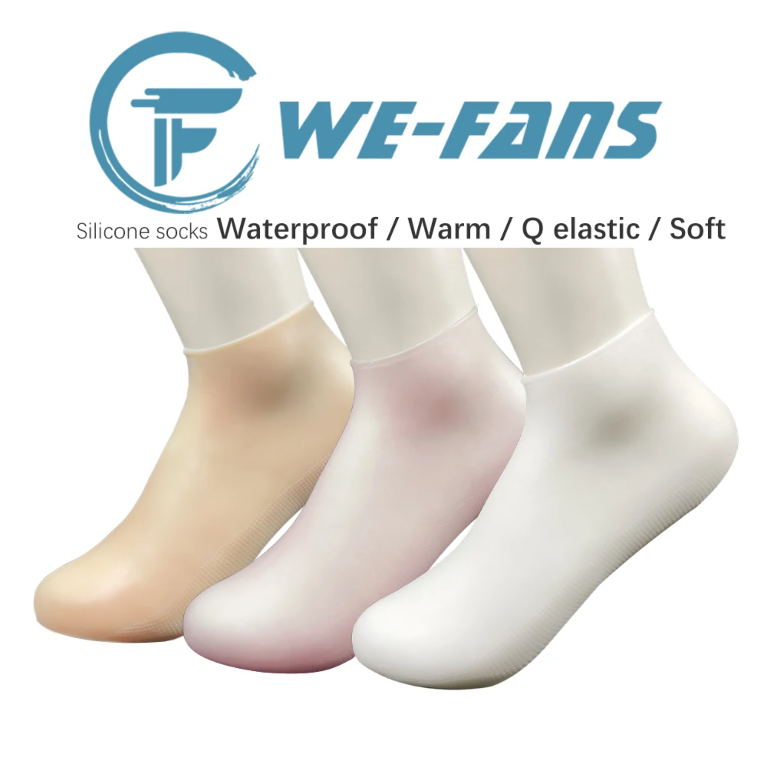 Calcetines de buceo de silicona, calcetines de natación de 3mm, cálidos, a prueba de agua, botas de agua para surf, zapatos de playa, calcetín elástico antideslizante