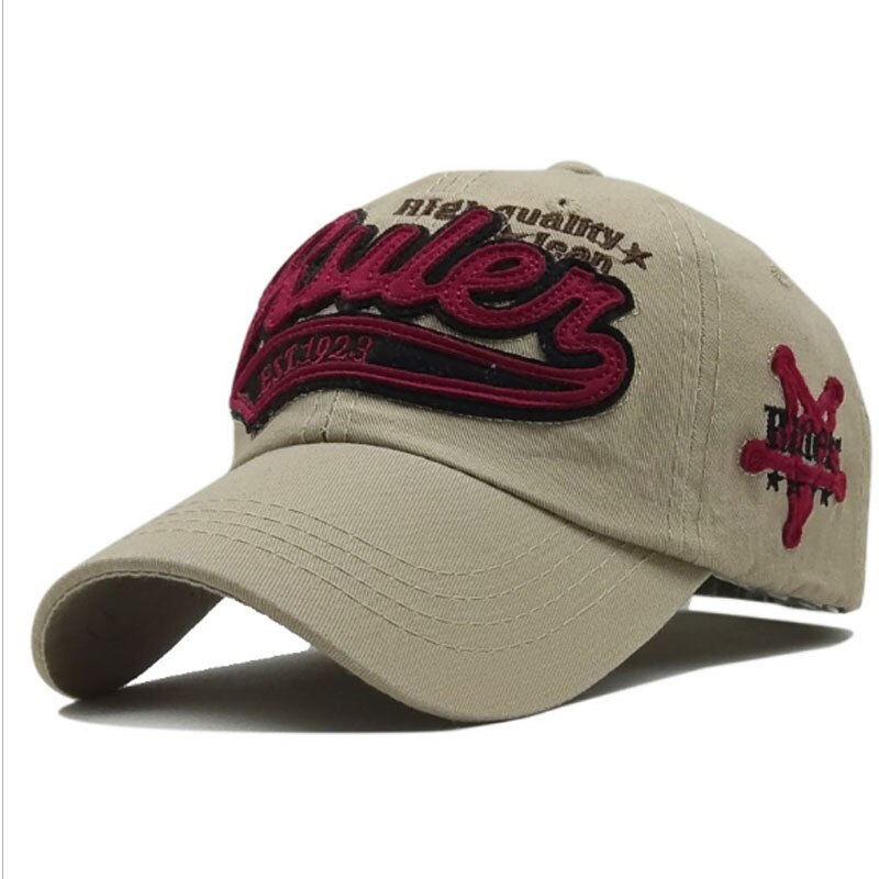 Mærke baseball cap broderi brev snapback hat til kvinder mænd far bone gorras para hombre afslappede kasketter hatte casquette: 02