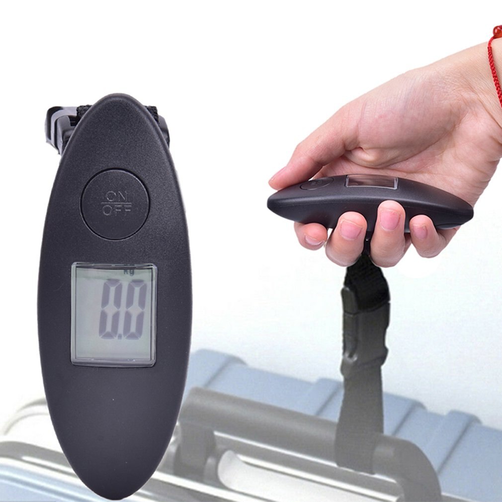 Luggage Weight Scale Heavy Duty Handheld Digital Portable Travel Backpack Scale With Hook For Baggage Suitcases In Airport