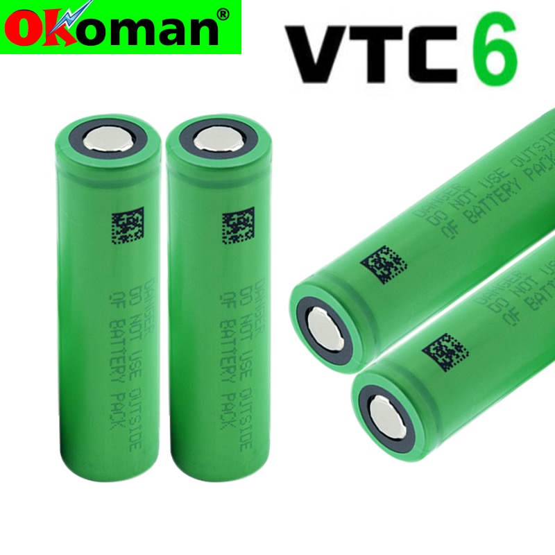 Originele 18650 Batterij 3.7V 3000Mah Li-Ion 18650 Oplaadbare Batterij Voor US18650 VTC6 Elektronische Speelgoed Gereedschap Flashligh