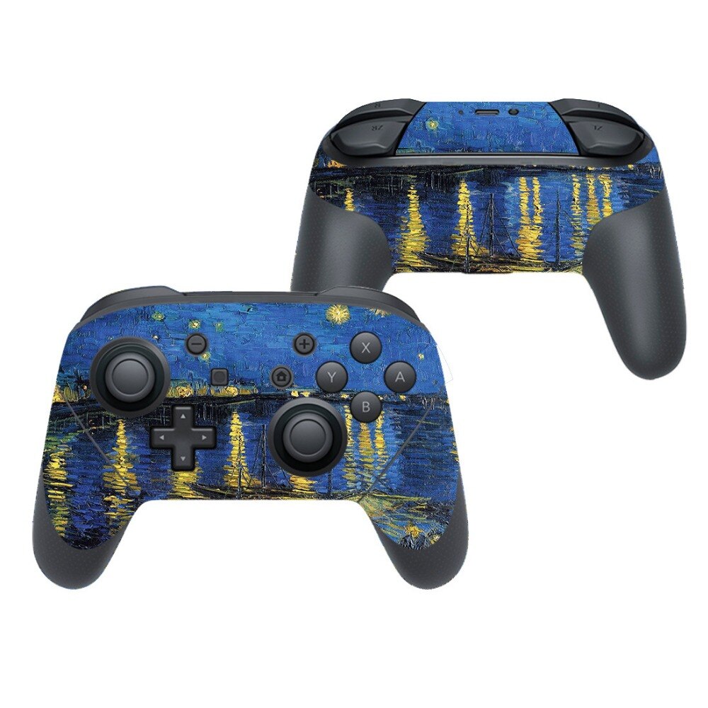 1Pcs Sticker Vinyl Skin Voor Nintend Schakelaar Ns Pro Controller Gamepad Protector Game Cover Decals Protector Schilderen Stickers
