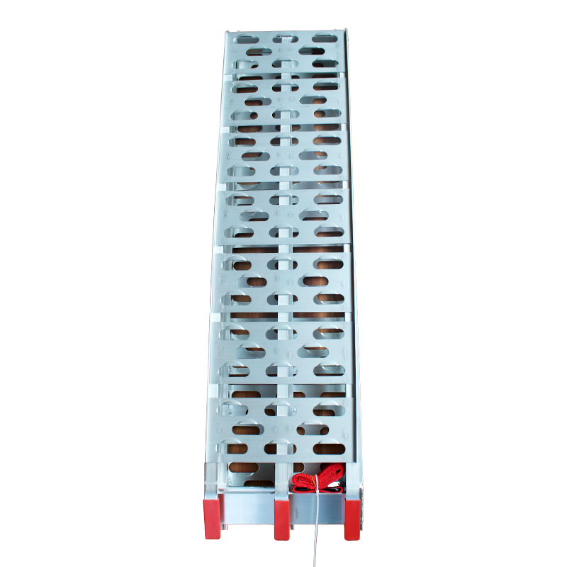 1 pièce en aluminium échelle de voiture pick-up camion ATV rampes de chargement portables 7.5 FT 750 Lbs capacité rampes de moto avec sangles d'arrimage
