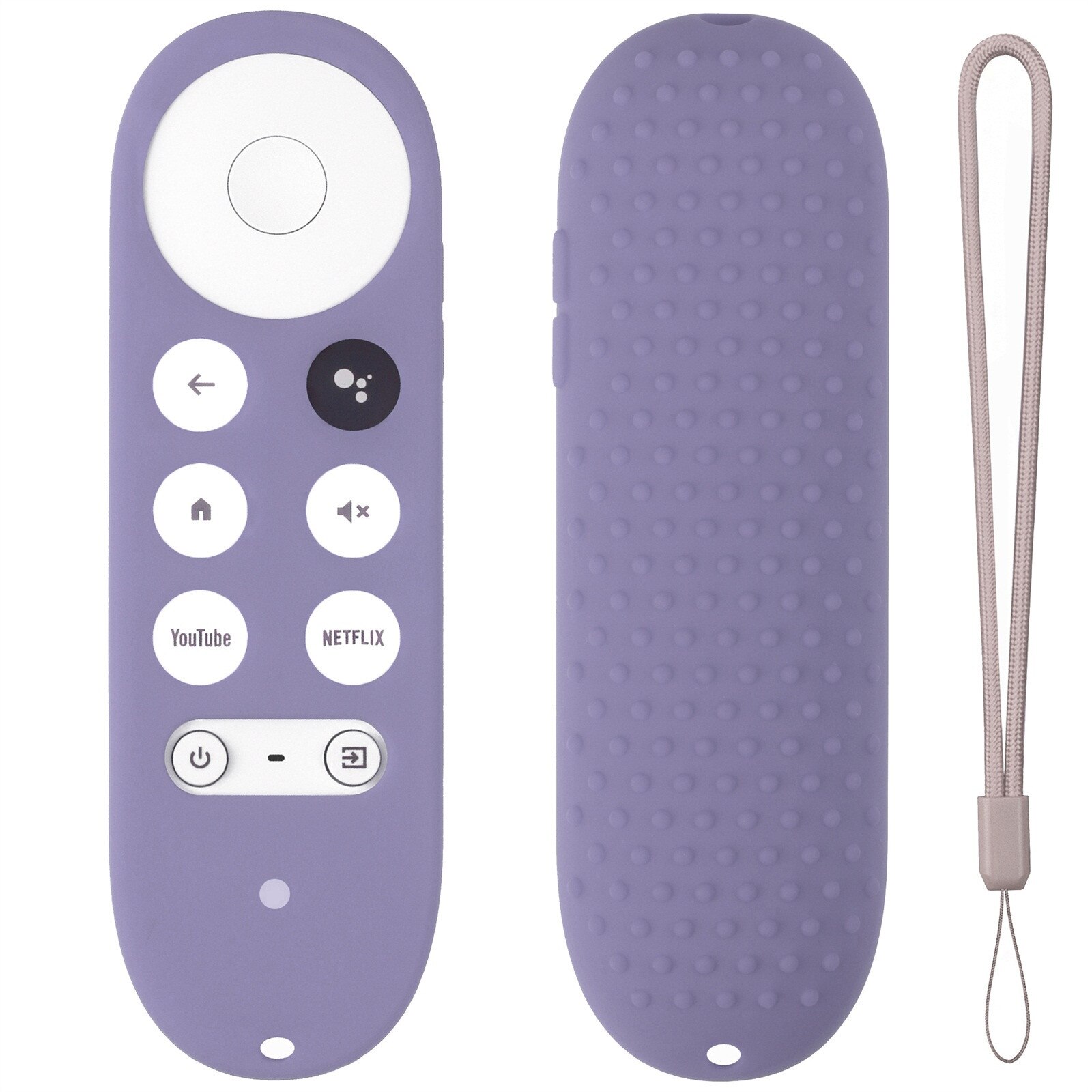 top selling Silicone Protective Case for Chrome-cast with Google TV Remote ShockProof Cover Support and: H