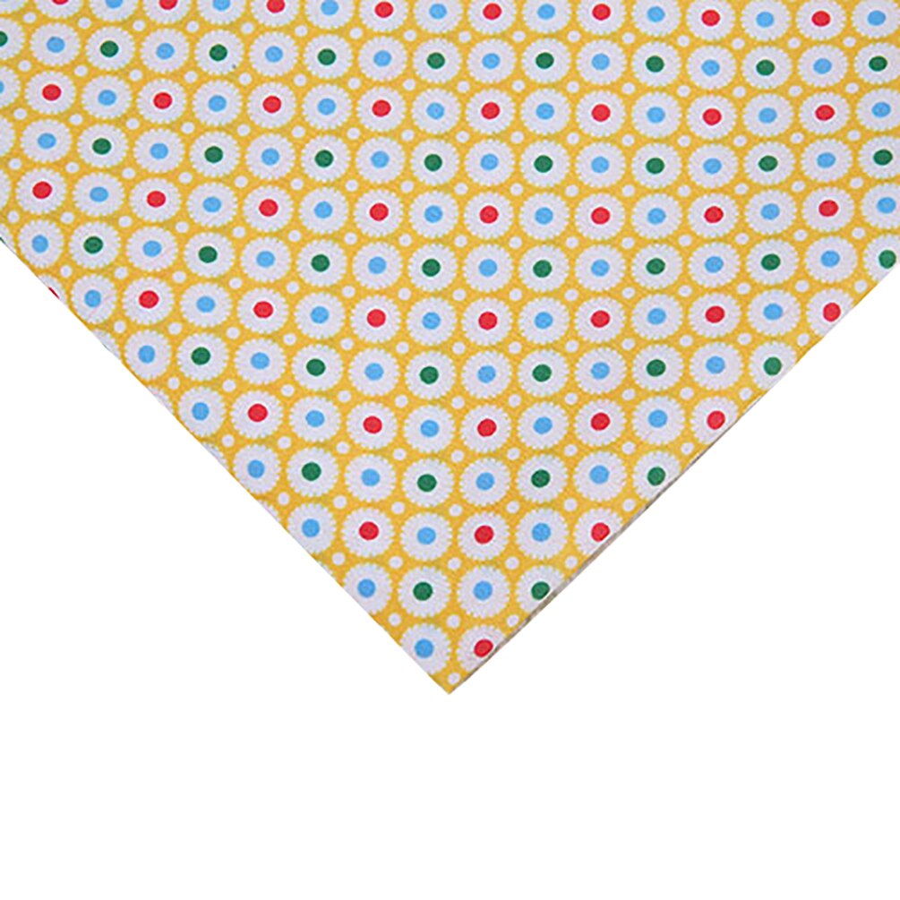 Printed 100% Polyester Fabric Cloth Handmade DIY Sewing Material Patchwork Needlework Fabric 50cmx150cm: 3