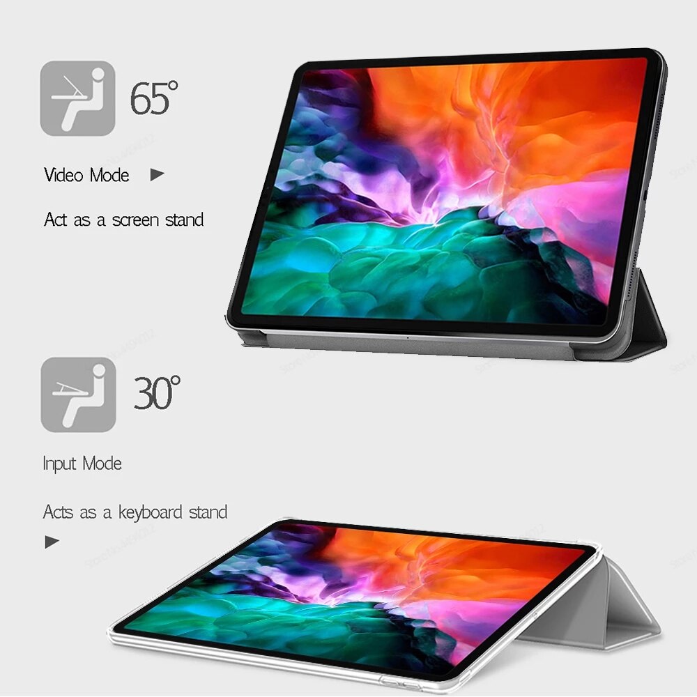 Tablet fall für Apple ipad Pro 9,7 Smart schlaf wake up Tri-falten Voller Protective flip-cover ständer für A1673 A1674 A1675
