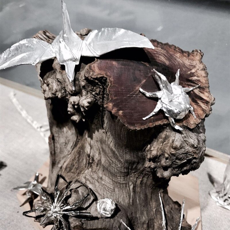 Arcilla de plata de arte, papel de plata de ley 999, de joyería de plata artesanal hecho a mano, tipo de papel plegable de plata suave