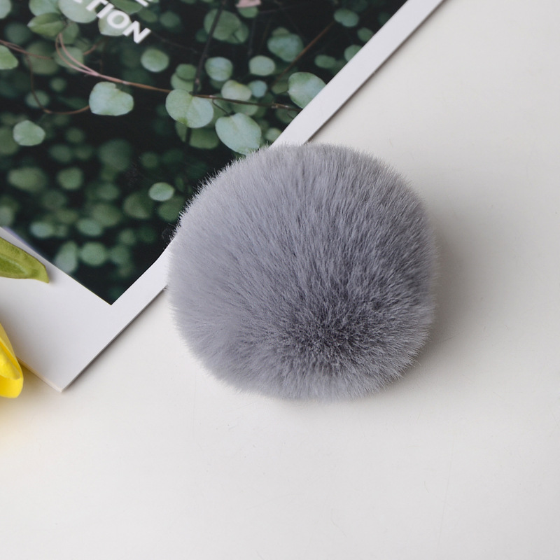 5 Stks/partij 8Cm Pluizige Faux Konijnenbont Bal Pompom Pluche Vrouwen Tas Auto Sieraden Voor Kleding Naaien Stof Accessoires faux Fur