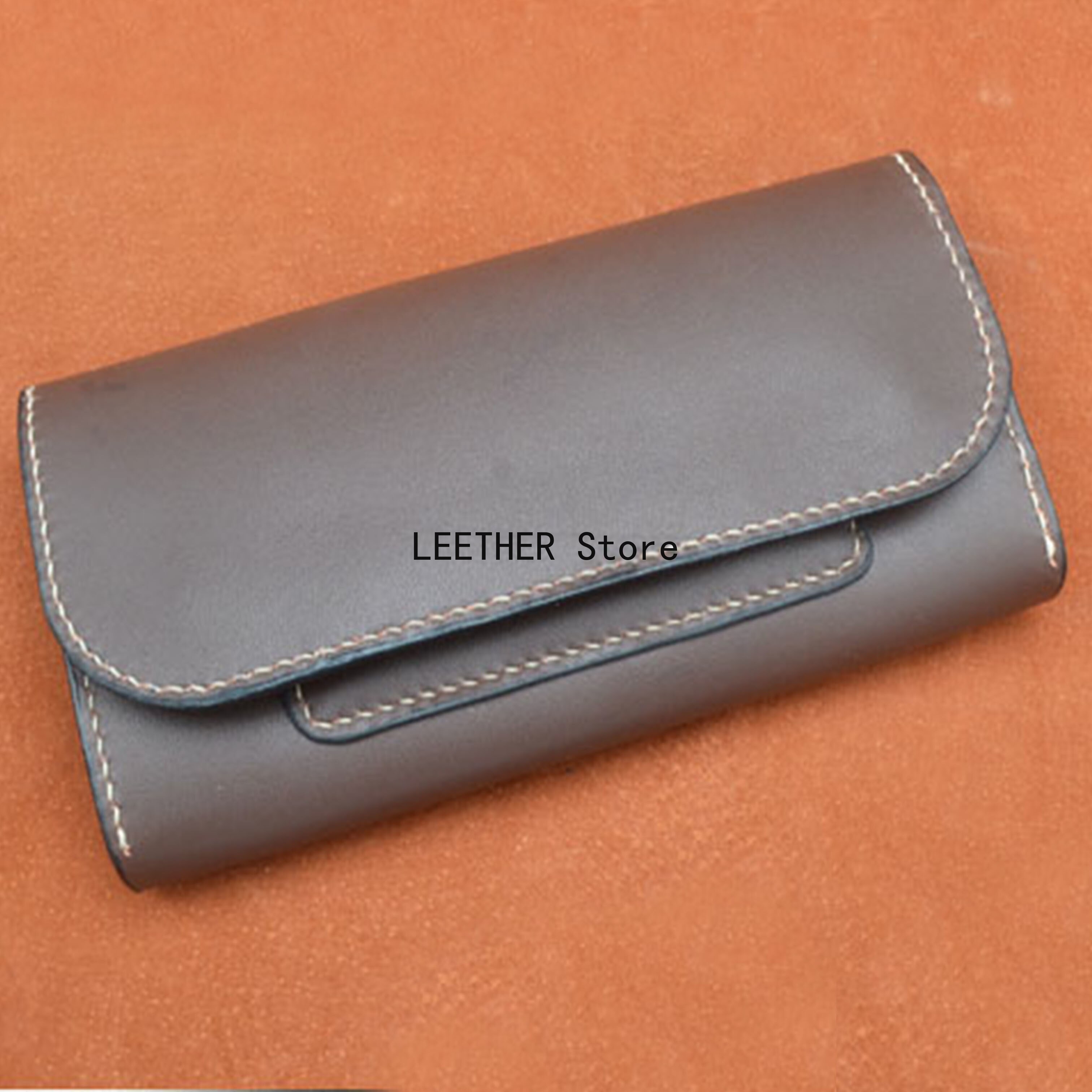 Manual leather DIY tool drawing long flip Wallet Handbag drawing permanent use template PVC version drawing