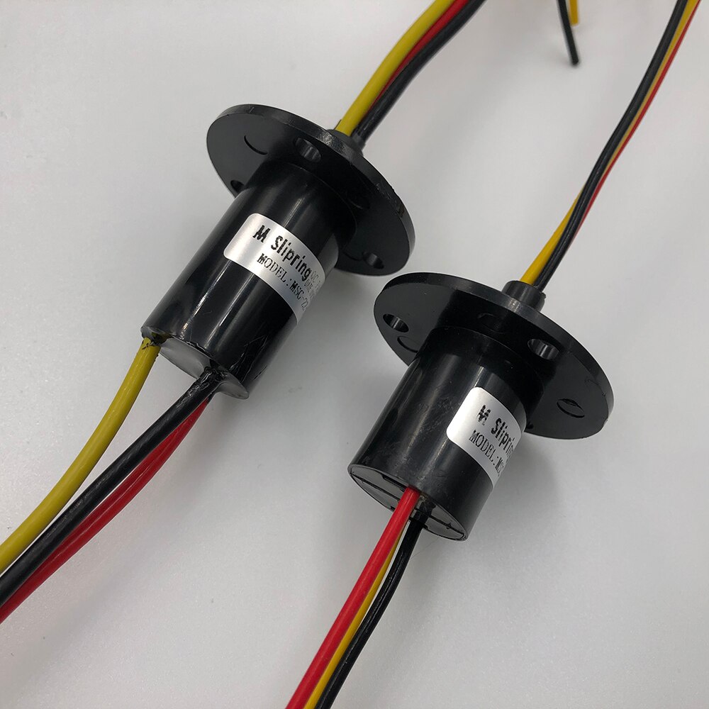 Large Current 3 Channels 15A/ 30A Slip Ring 22mm Rotate Connector Slip Rings Conductive Slip Ring