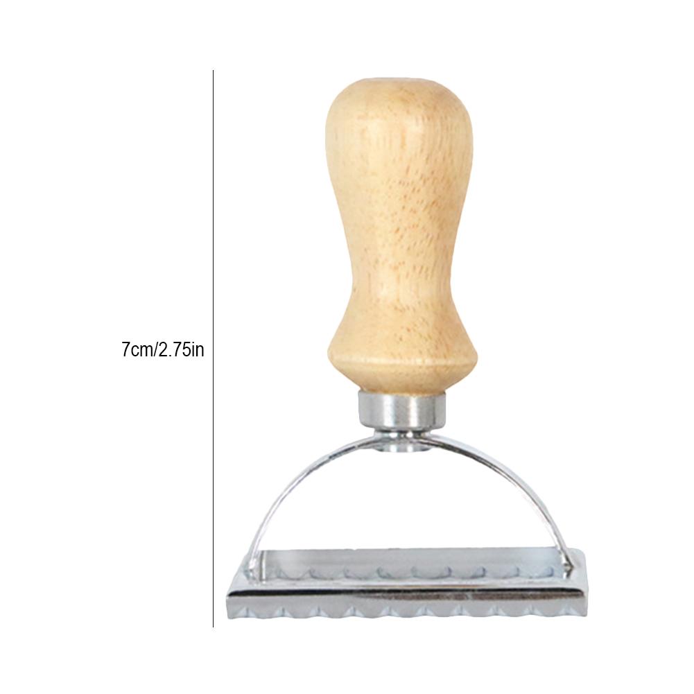Ravioli Cutter Stamps Pasta Cutter Mold Round Square Dumpling Embossing Machine Kitchen Tool Press Ravioli Mould: square