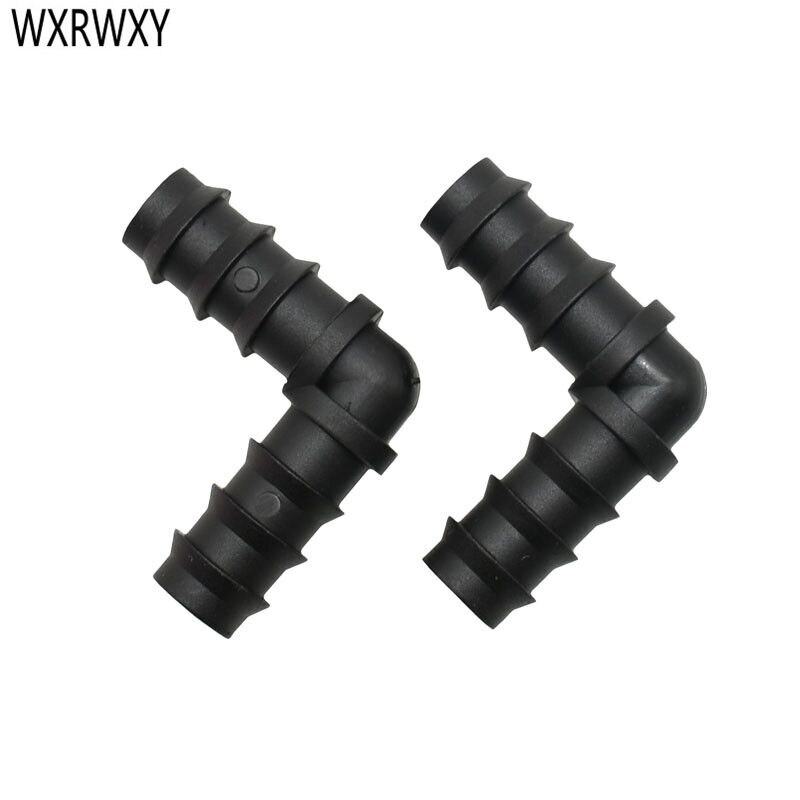 1/2" hose elbow connector 16mm garden hose 90 degrees barb knee bending joints 3-way irrigation connector repair joint 80pcs