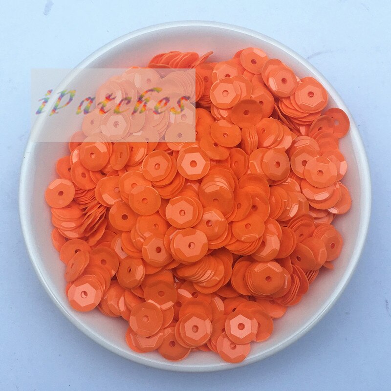 720Pcs 6Mm Cup Pailletten Pvc Effen Kleur Naaien Pailetten Diy Craft Scrapbook Bruiloft Decoratie Stof Halloween Party Verfraaien