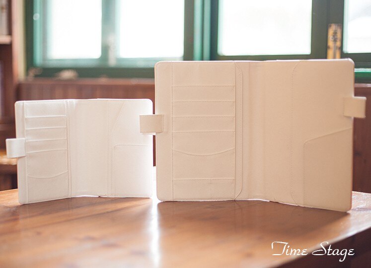 japan A6 a5 notebook stationery diary billbook hobo specifications cover japanese style cover pink and white