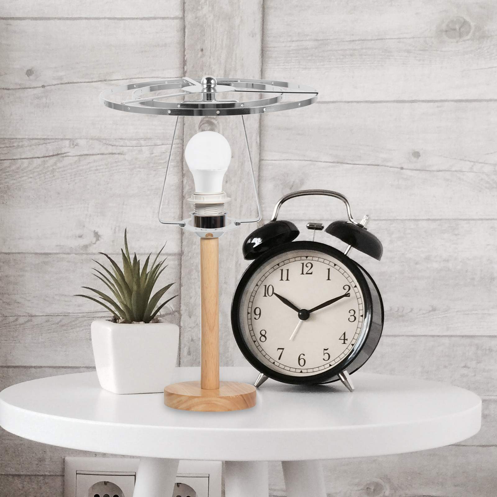 Schaduwbeugel Handige lampenkaphouder Onderdelen Vintage Stevig voor tafel Smeedijzeren harpreparatie