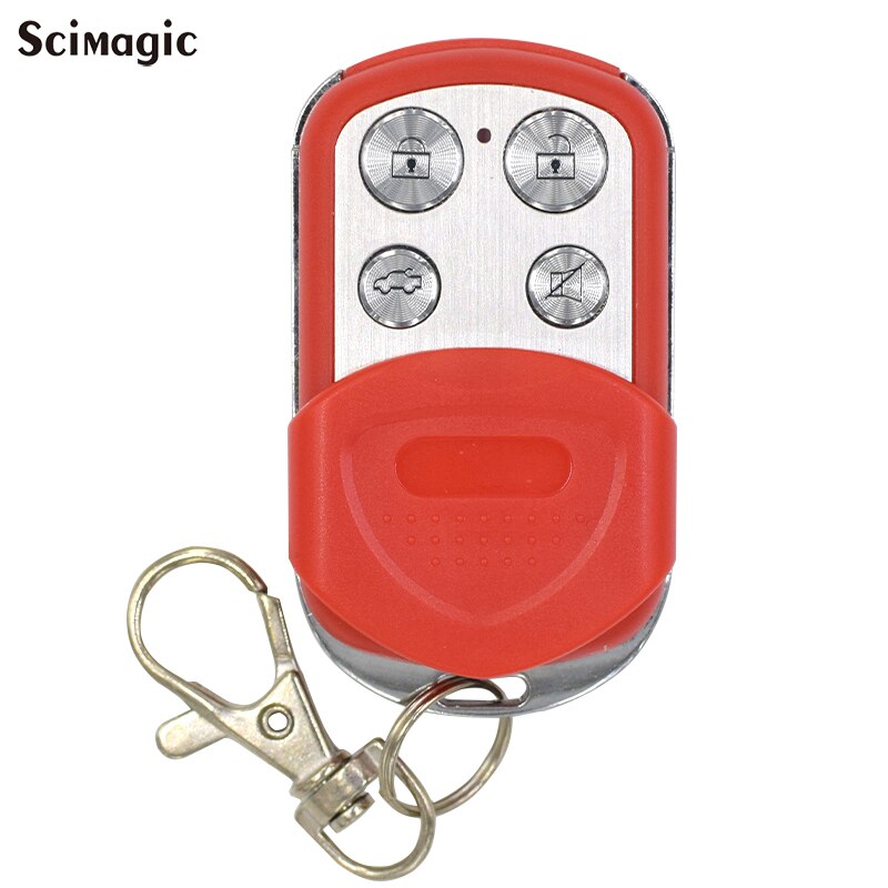 Duplicator 433.92MHz Remote Control Garage Door 4-Channel Hand Transmitter Remotes Controller Fixed Code Controls To Clone: D