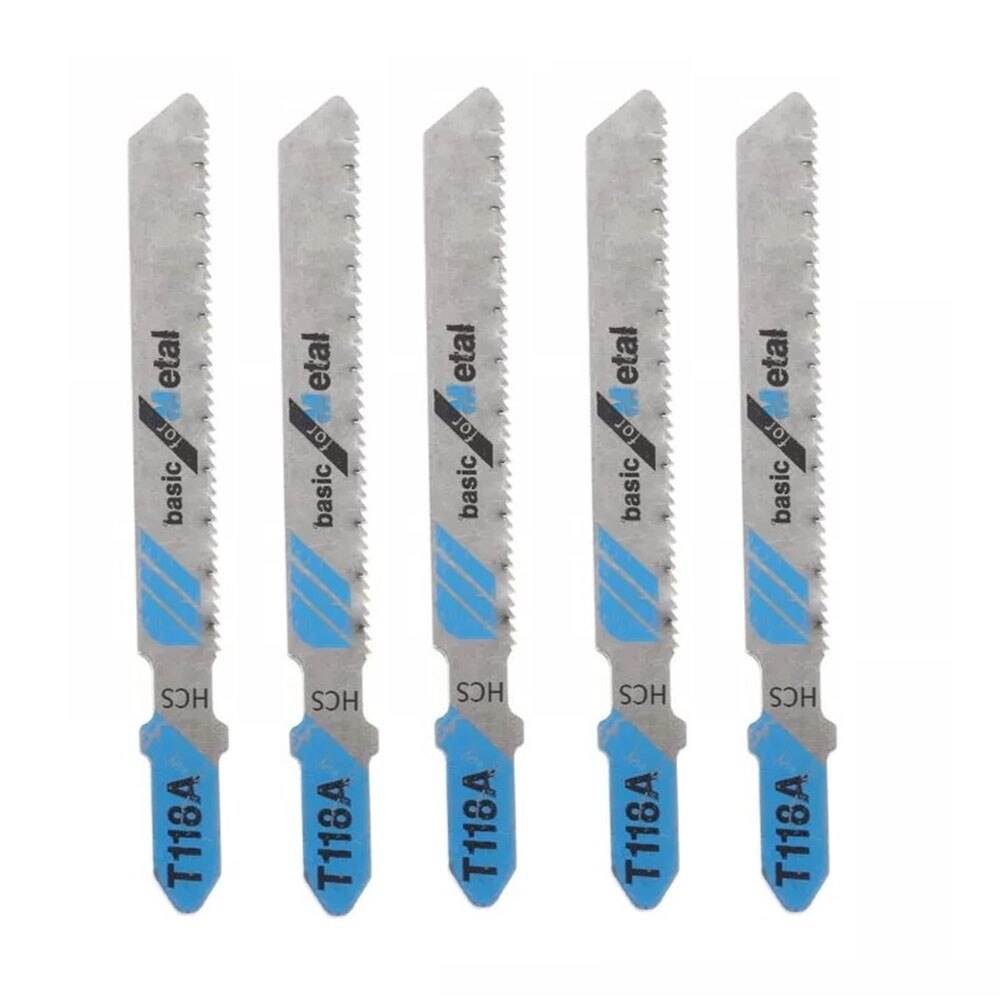 5Pcs/set Reciprocating Saw Blades T118A Jig Saw Blades Wood Metal Fast Cutting Disc