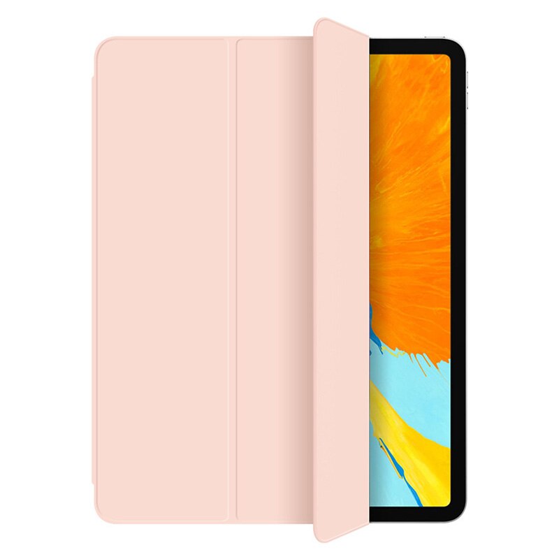 iPad Pro 12 9 Cover Smart Magnetic Cover iPad Pro 12.9 Case Inch Protective Shell: Pink