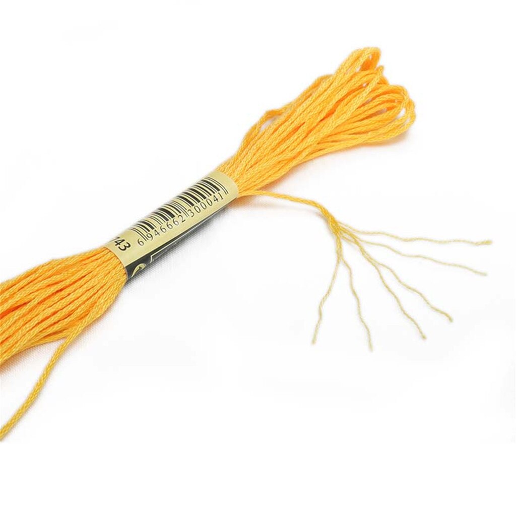 Floss Threads Zijde Lijn Kruissteek Streng Willekeurige Kleur Diy 50Pcs Vergelijkbare Borduurgaren Kruissteek Floss