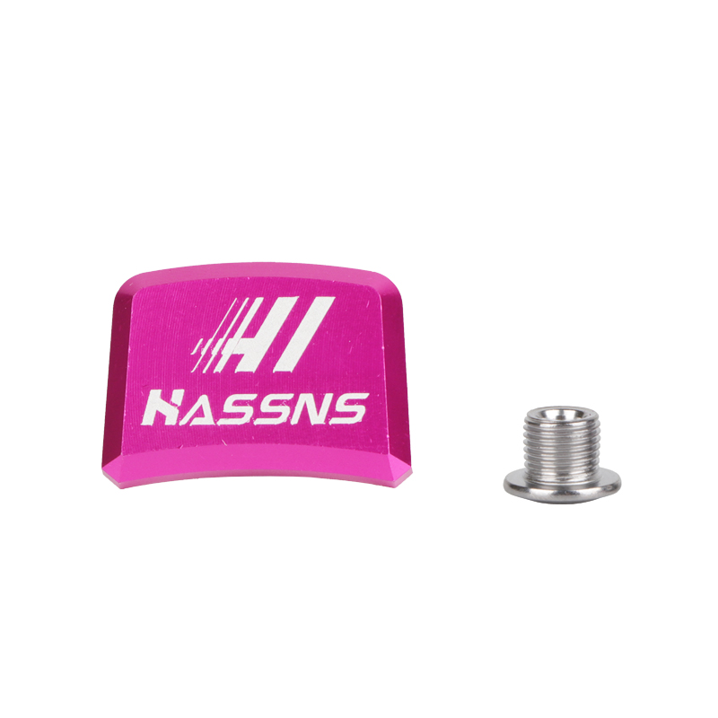 HASSNS Mtb Chainring Bolts Bicycle Sprocket Square Screw Rotor Crankset Candle Pe Bolt Crown Mountain Bike Dishes Screw Cycling: WHITE