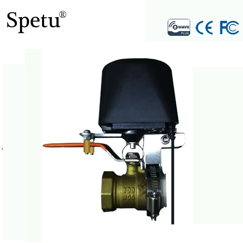 Spetu-Valve automatique intelligente z-wave | Ue 868.4mhz peut être adaptée avec tous les Devies Zwave, interrupteur de vanne à eau, vanne de gaz intelligente