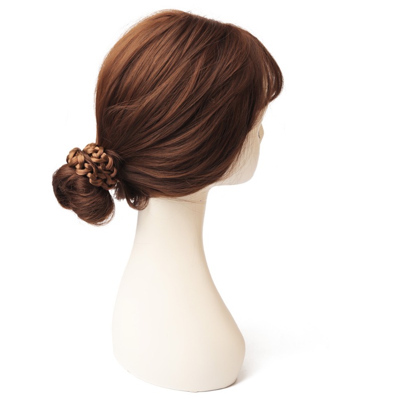 Pruik Paardenstaart Hoofdband Elastisch Weven Vlecht Haarlussen Elastiekje Hairstyling Fixator Styling Tools Haaraccessoires