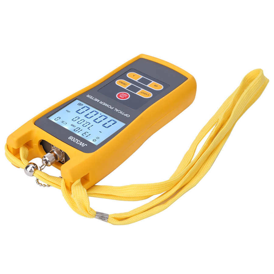 Wattmeter høj præcision fiber kabel tester fiber optisk test effektmåler værktøj 800-1700nm meter meter værktøj
