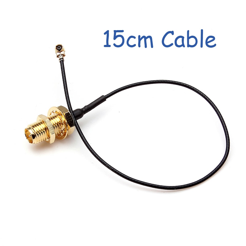 15Cm rallonge Ufl à Rp Sma connecteur antenne Wifi câble queue de cochon Ipx à rp-sma Jack mâle Sma à Ipx 1.13