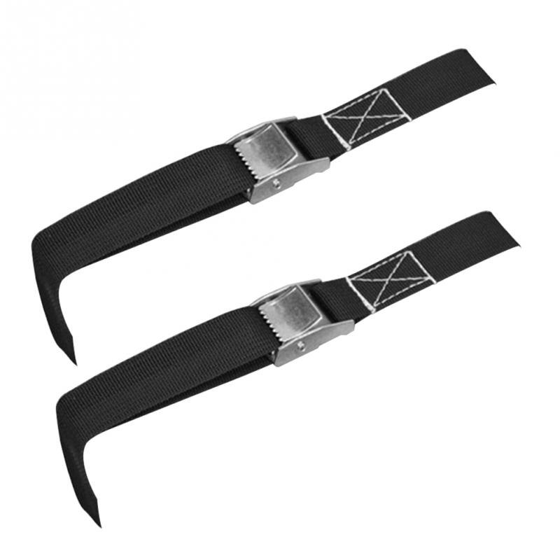 2pcs Car Cargo Fastener Truck Ratchet Belt Heavy Duty Multifunctional With Buckle Bike Zinc Alloy Lashing Tie Down Strap Strong