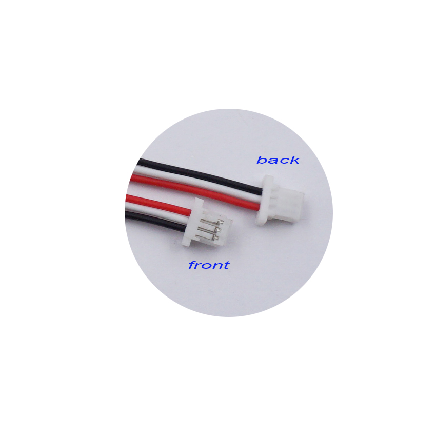 Termistor Li LiPo 3,7 V 1000 mAh 3,7 Wh523450 Złącze JST 3Pin 1,0 mm do kamery samochodowej GPS Rejestrator jazdy DashCam