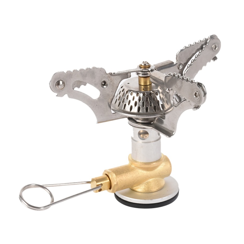 Outdoor Stove Camping Ultra-light Mini-triangle Gas Stove Camping Stove for Hiking Picnic BBQ Gas Stove