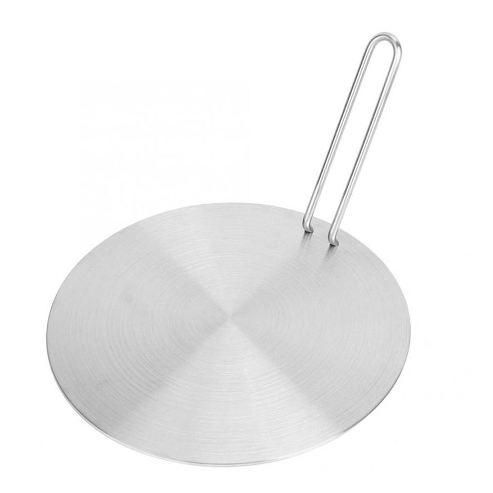 Practical Heat Conduction Plate Stainless Steel Insulation Board Powerful Handle Pot Ashes Protection Thermal Plate