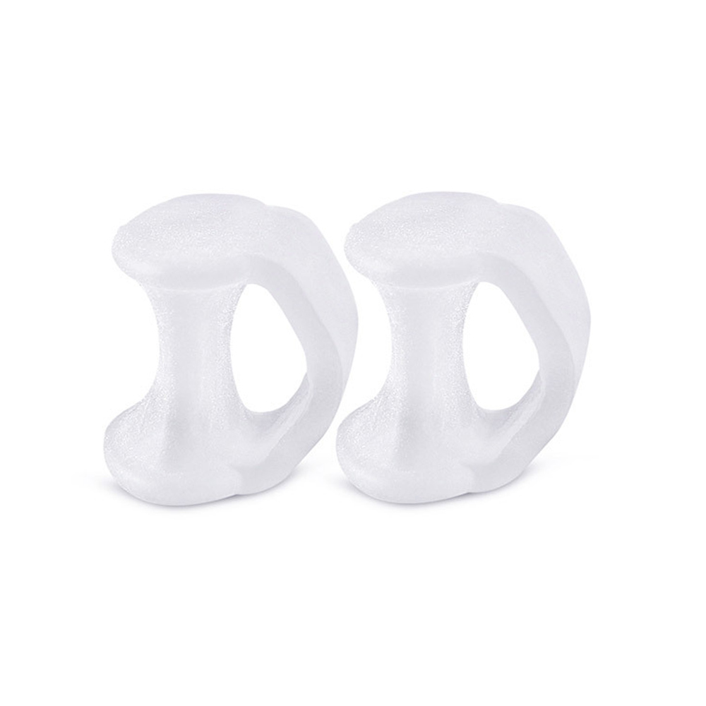 Zehenspreizer, Finger- und Fußschutz, 2 Stück, Gel-Zehenspreizer, Abstandshalter für kleine Zehen, kleine Zehenkissen zur Verhinderung von Reibwerkzeugen: dunkel khaki