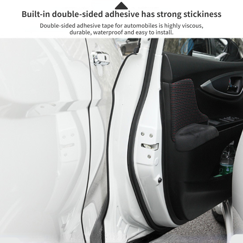 5m Adhesive Scratch Tools Car Door Edge Rubber Scratch Protector Strips Car Styling Mouldings Protection Side Doors Moldings