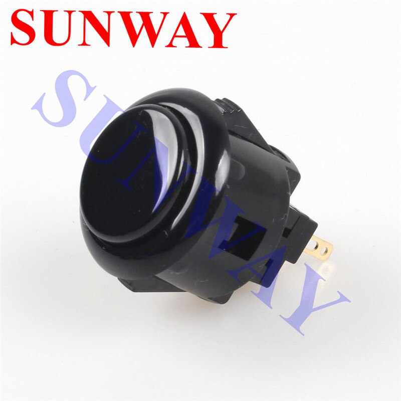 12x sanwa original obsf -24 trykknapper 24mm arkadetrykknapper for jamma mame  ps3 xbox 360