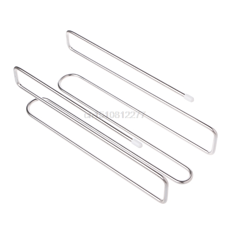 Gancho de vidro de vinho de aço inoxidável sob o suporte de copo do armário cabintet pendurado dreno dupla fileira ganchos segurar 2-6 copos m10