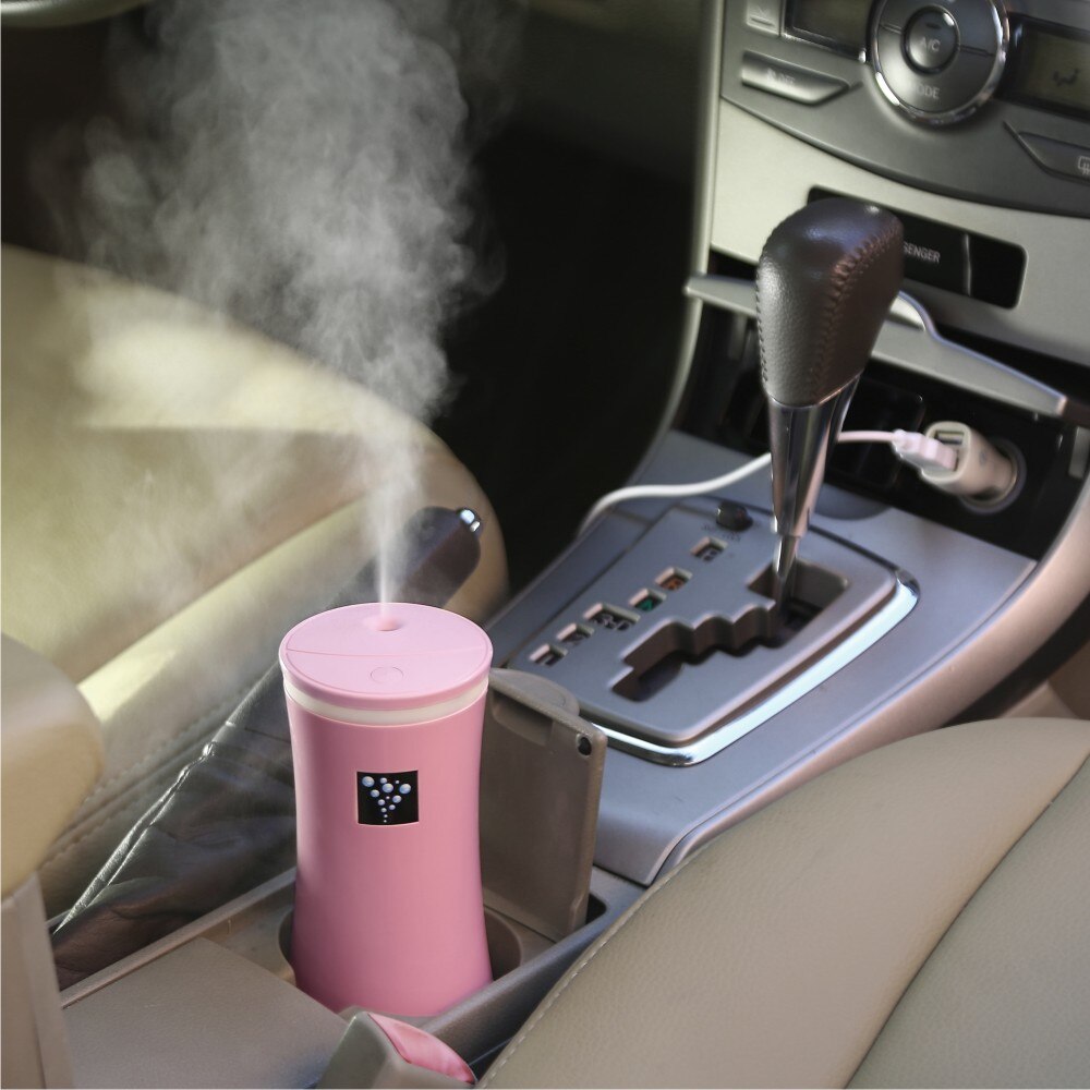 230ML Ultrasonic Humidifier USB Car Humidifier Mist Maker Mini Aroma Essential Oil Diffuser Aromatherapy Home Office